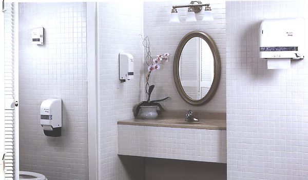 Soap Dispensers, Paper Towel, Toilet Tissue, & Order Control